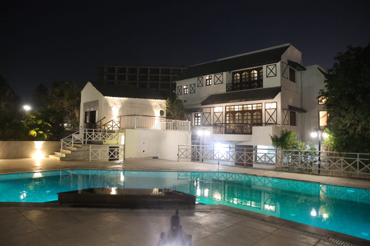 Jade Garden &mdash; Poolside Night View