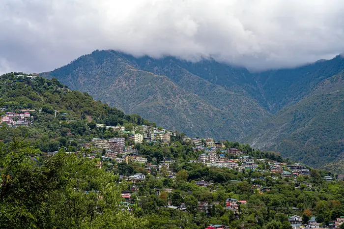 Dharamshala in the Dhauladhar hills