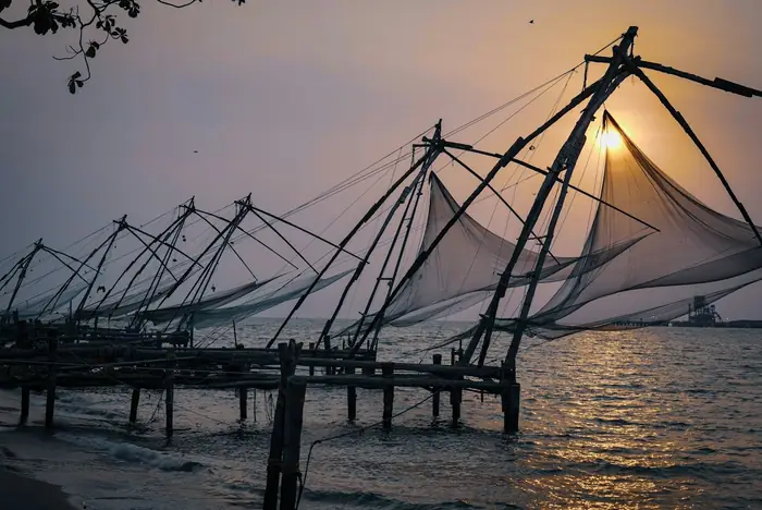 Chinese fishing nets, Kochi