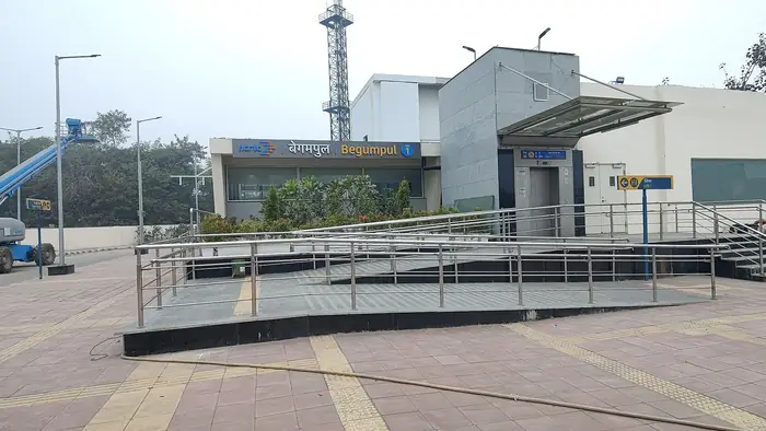 Begum Pul RRTS station, Meerut