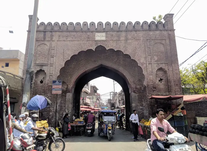 A historic city gate, Panipat