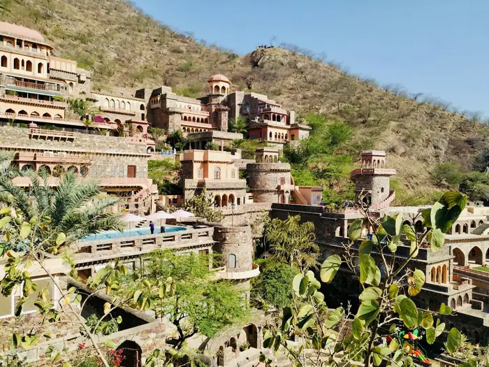 Neemrana Fort-Palace terraces