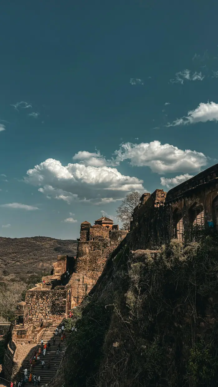 Ranthambore Fort walls